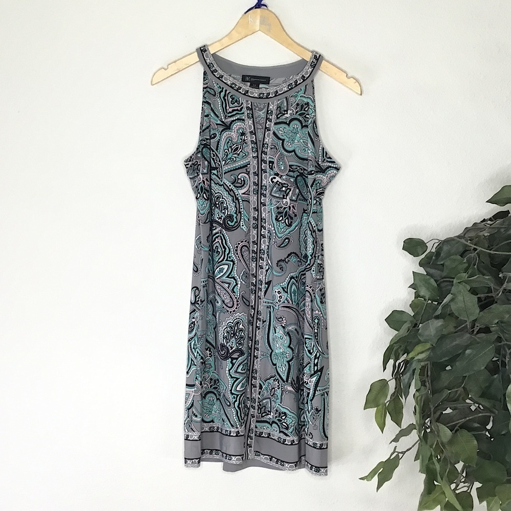 PETITE INC Paisley Detailed Dress